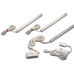 Luminaria de pared y techo LED ADD-ON MINI juego de 3, regulable IP20, aluminio, �palo regulable