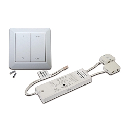 Interruptor de pared de la radio DYNAMIC DIM+CCT ZIGBEE / ALEXA - 24V juego de 1, cin�tico