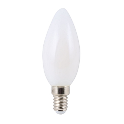 Filamento luminoso en forma de vela FILAMENT C35 C35 conmutable E14 4W 400lm 2700K 280� CRI 80 