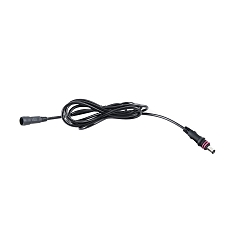 Cable de extensión HEICONNECT con enchufe, negro