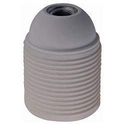 Portabombilla para ISO, blanco