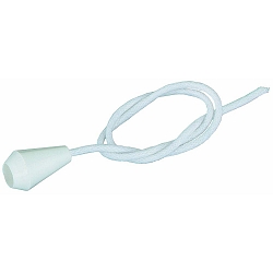 Cuerda sin roseta, blanco