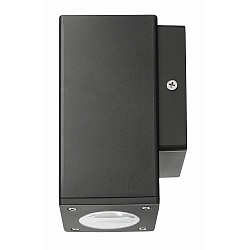 Luminaria de pared para exteriores GALERA de 1 llama GU10 IP54, antracita 