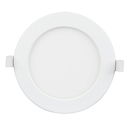 Luminaria empotrable para techos LE MANS redondo IP44, blanco regulable