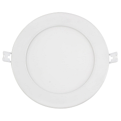 Luminaria empotrable para techos LE MANS redondo IP44, blanco regulable