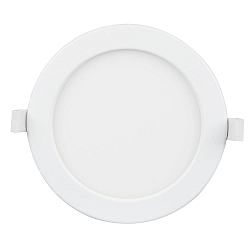 Luminaria empotrable para techos LE MANS redondo IP44, blanco regulable