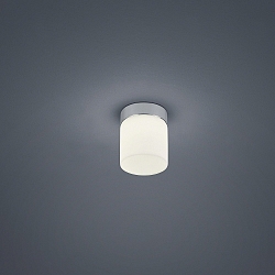 LED Ceiling luminaire KETO LED Bathroom luminaire, round, IP44, chrome