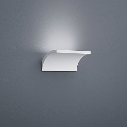 Luminaria de pared ADEO IP20, blanco mate regulable