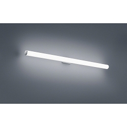 Luminaria de espejo LOOM 90 medio, conmutable, con difusor IP44, cromo 