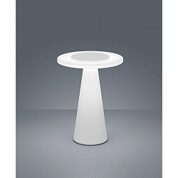 LED Table lamp BAX LED, IP20, white matt