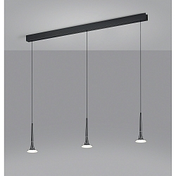 pendant luminaire FLUTE 3 flames IP20