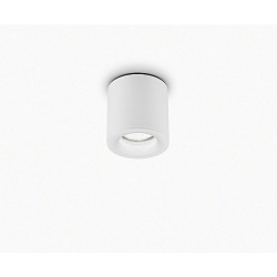 Luminaria de techo para exteriores LOT GU10 IP65, claro, blanco mate