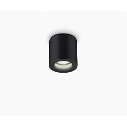 Luminaria de techo para exteriores LOT GU10 IP65, claro, negro mate