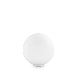 Luminaria de mesa MAPA BIANCO TL1 D20 E27 IP20, blanco 
