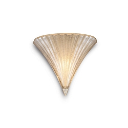 Luminaria de pared SANTA AP1 SMALL E14 IP20, dorado 