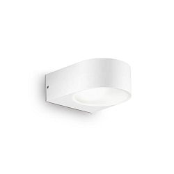 Luminaria de pared IKO AP1 de 1 llama E27 IP44, blanco 