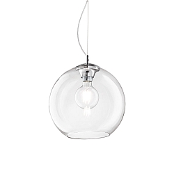 Luminaria colgante NEMO CLEAR SP1 D30 E27 IP20, transparente