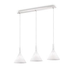 Luminaria colgante COCKTAIL SB3 SMALL de 3 llamas E14 IP20, blanco