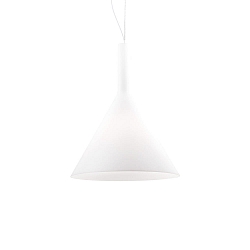 Luminaria colgante COCKTAIL SP1 BIG de 1 llama E27 IP20, blanco