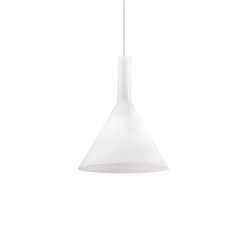 Luminaria colgante COCKTAIL SP1 SMALL de 1 llama E14 IP20, blanco