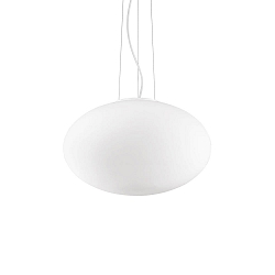 Luminaria colgante CANDY SP1 D40 E27 IP20, blanco