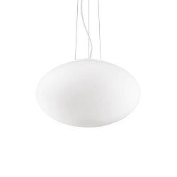 Luminaria colgante CANDY SP1 D50 E27 IP20, blanco