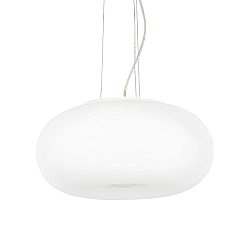 Luminaria colgante ULISSE PL3 D52, de 3 llamas E27 IP20, blanco