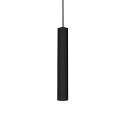 Luminaria colgante LOOK SP1 D06 abajo, de 1 llama GU10 IP20, negro mate 