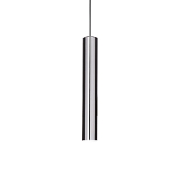 Luminaria colgante LOOK SP1 D06 abajo, de 1 llama GU10 IP20, cromado pulido 
