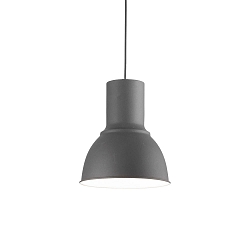 Luminaria colgante BREEZE SMALL ajustable E27 IP20, negro mate, blanco