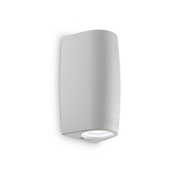 Luminaria de pared para exteriores KEOPE AP2 Arriba-Abajo GU10 IP55, gris