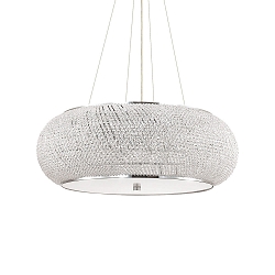 Luminaria colgante PASHA de 14 llamas E14 IP20, dorado
