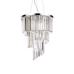 Luminaria colgante CARLTON de 12 llamas E14 IP20