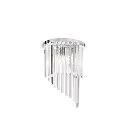 Luminaria de pared CARLTON de 3 llamas E14 IP20