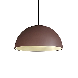 Luminaria colgante FOLK � 40CM de 1 llama E27 IP20, mate, marr�n caf� regulable