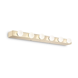 Luminaria de espejo PRIV�, de 6 llamas E14 IP20, lat�n
