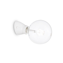 Luminaria de pared y techo WINERY E27 IP20, blanco