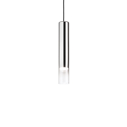 Luminaria colgante LOOK SP1 D06 GU10 IP20, cromo, claro 