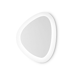 Luminaria de pared y techo GINGLE AP D40 Arriba-Abajo IP20, blanco, con recubrimiento de polvo