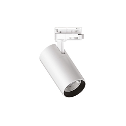 LED 3-phase track spot QUICK, CRi >90, 15W 4000K 1800lm 30�, not dimmable, white