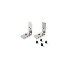Parte de conexi�n SLOT RECESSED, metal, negro