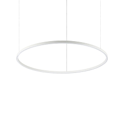 Luminaria colgante ORACLE SLIM SP D90 grande, redondo, conmutable IP20, blanco 