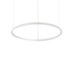 Luminaria colgante ORACLE SLIM SP D70 redondo, medio, conmutable IP20, blanco 