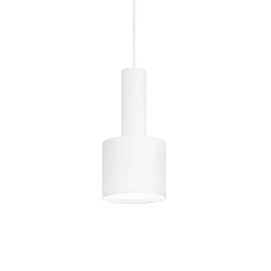 Luminaria colgante HOLLY de 1 llama E27 IP20, blanco, con recubrimiento de polvo