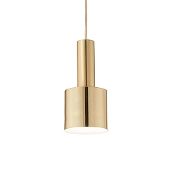 Luminaria colgante HOLLY de 1 llama E27 IP20, lat�n cepillado