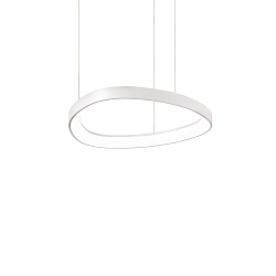 Luminaria colgante GEMINI 425 redondo, ajustable IP20, blanco