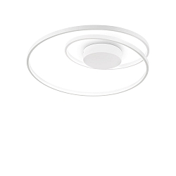 Luminaria de techo OZ PL ON-OFF redondo, on/off IP20, blanco mate 