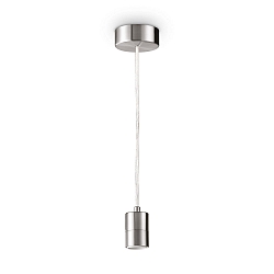 Luminaria colgante SET UP ajustable E27 IP20, n�quel