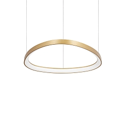 Luminaria colgante GEMINI 610 redondo, ajustable IP20, lat�n