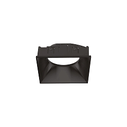 Reflector BENTO cuadrado, negro